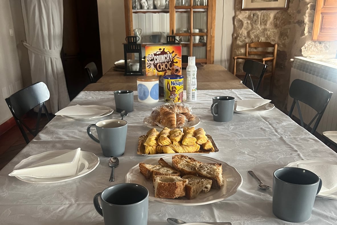 Desayuno en la Tena